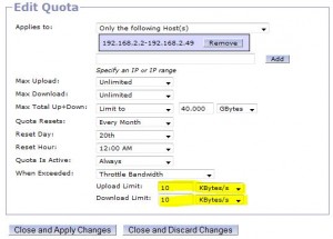 quotas throttle Quotas throttle